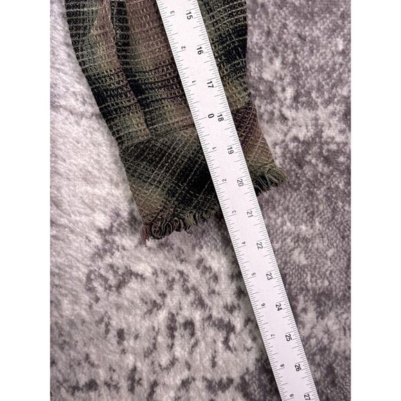 Free People Jacket Small Womens Plaid Shirt Jacket Shacket Boyfriend Oversize - Picture 5 of 8